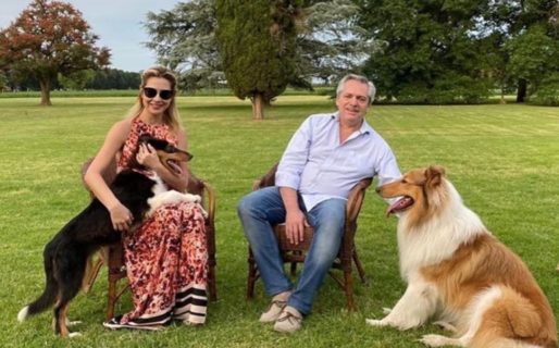 Alberto presentó a su nueva mascota algo particular