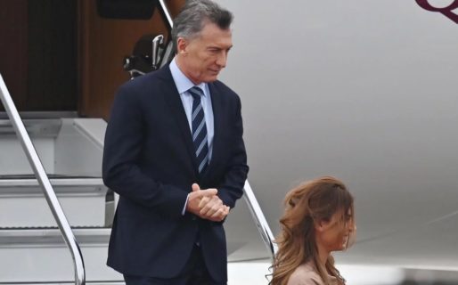 Macri viajó a Qatar para ver un partido de futbol