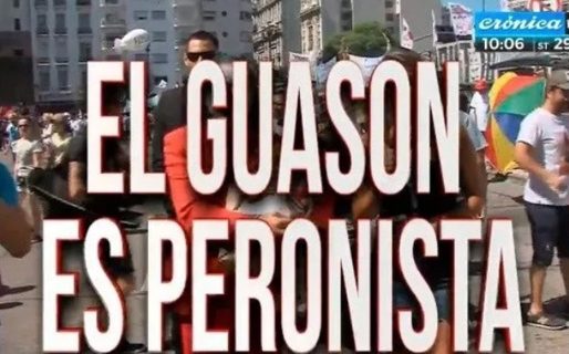 Crónica se hizo un festín en el día del traspaso presidencial con sus ya clásicas placas rojas