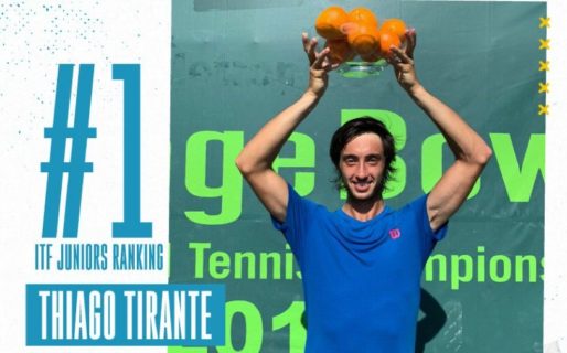 El insólito trofeo que ganó un tenista argentino