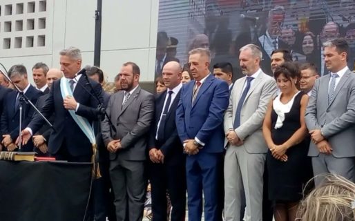 El Gobernador tomó juramento al nuevo gabinete