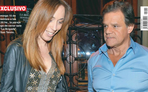 María Eugenia Vidal y Quique Sacco ya no ocultan su relación