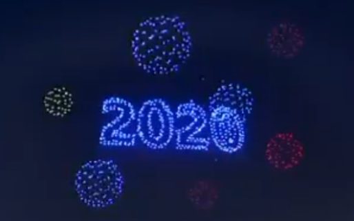 La increíble coreografía realizada por 2000 drones que sorprendió al mundo