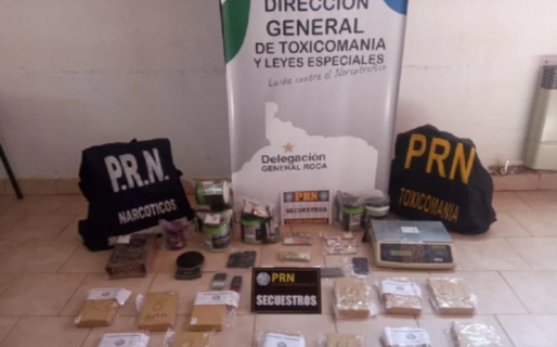 Desarticularon una banda que vendía cocaína en Chubut