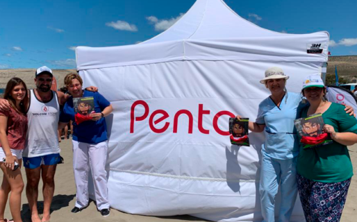 #VeranoSaludable, la propuesta de Penta en la playa