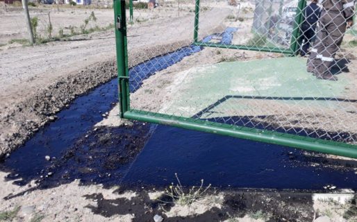 Controlaron el derrame de petróleo de YPF en km8