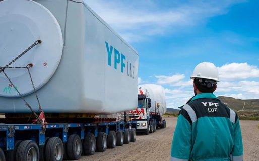 YPF Luz continúa con el parque eólico Cañadón León