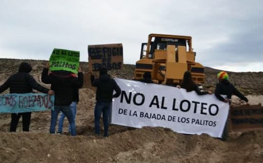 Mateada informativa para proteger la Bajada de los Palitos