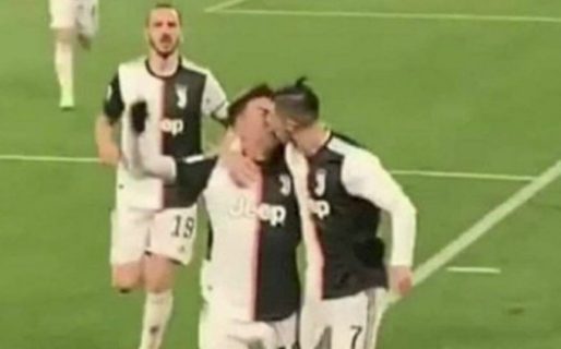 El «festejo» de Dybala y Ronaldo