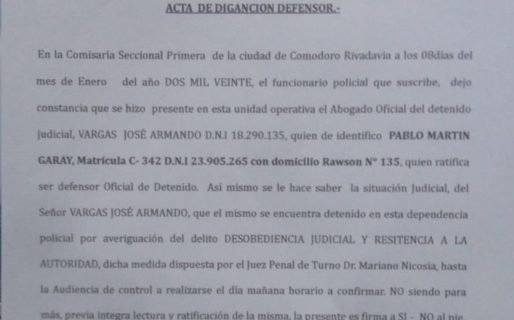 Detuvieron a un dirigente de la ATE por resistencia a la autoridad