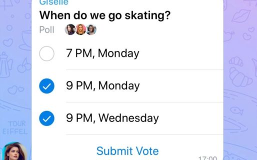 Lo piden en WhatsApp pero lo tiene Telegram: El mensajero suma funciones para las encuestas
