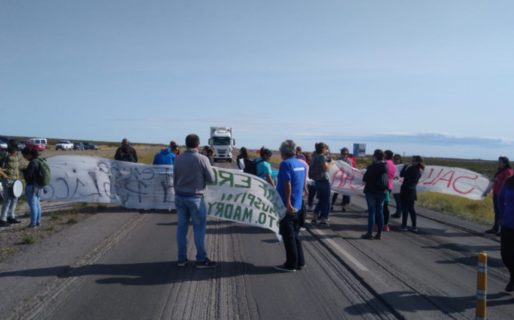 Levantaron el corte en el acceso sur a Puerto Madryn