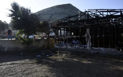 Un incendio consumió las oficinas de la ex secretaría de Hidrocarburos