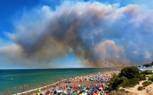 Incendios en Las Grutas: la localidad vive su momento más complicado