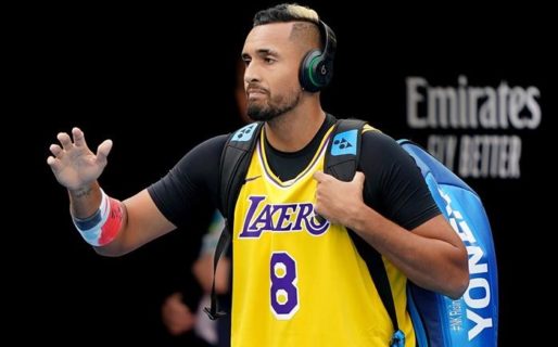 El homenaje de Kyrgios a Kobe