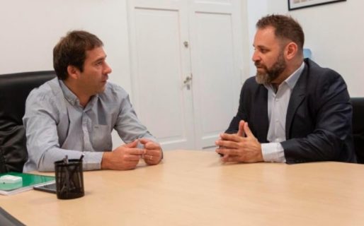 Luque recibió al referente de la PSA