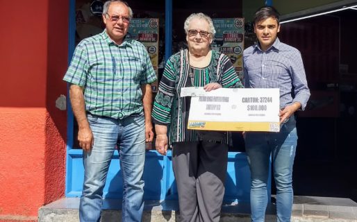 Lotería entregó un premio en Esquel