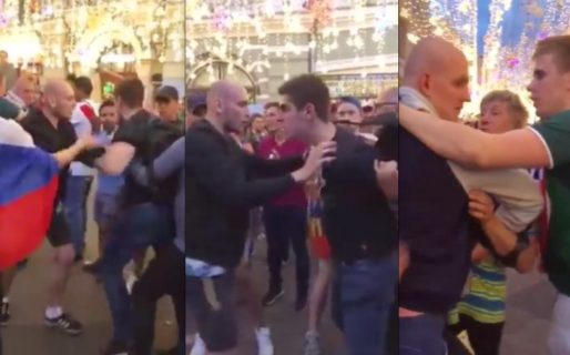 Intentó frenar una pelea en Rusia al grito de “tranquilovsky”