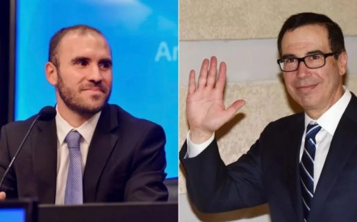 Martín Guzmán se reunió con el secretario del Tesoro de Estados Unidos