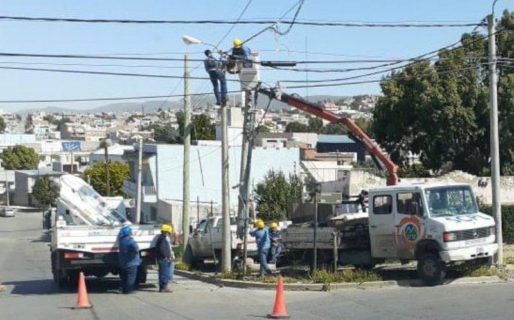 Volvió la luz a los Barrios afectados