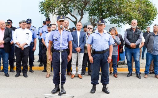﻿Gómez encabezó la asunción del nuevo Jefe de la Unidad Regional