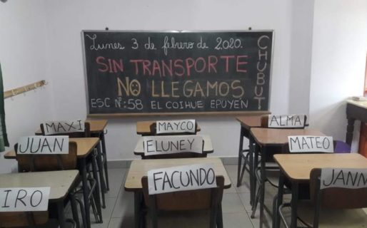 “Sin transporte no llegamos”: la escuela que no tiene clases por falta de subsidio