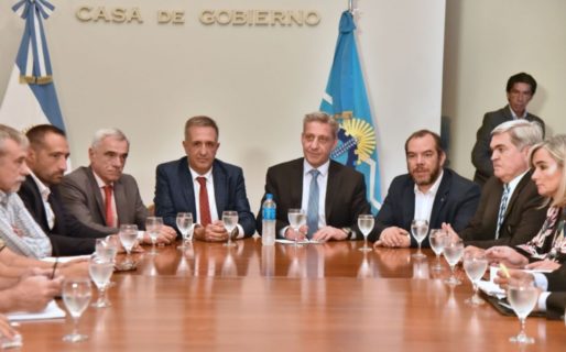 Arcioni se reunió con la cúpula del Poder Judicial de Chubut
