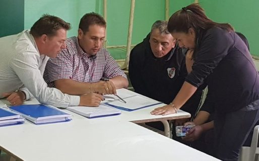 Fita anunció obras “para que no hayan inundaciones”