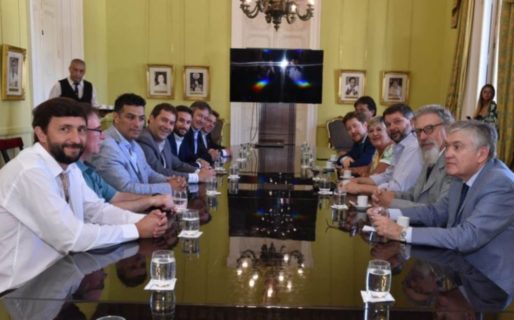 Intendentes y legisladores por Chubut se reunieron con funcionarios nacionales
