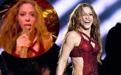 El gesto viral de Shakira en el Super Bowl