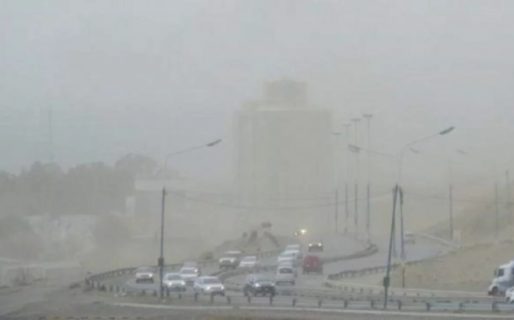 Las ráfagas ya alcanzaron los 104 kilómetros por hora