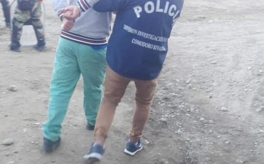 Allanamientos en Bariloche de la brigada de investigaciones Comodoro