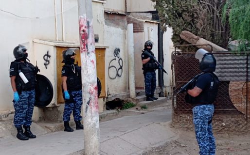 Allanamiento y registro domiciliario  en el B°30 de Octubre