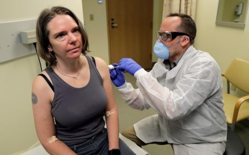 Estados Unidos inició la prueba de una vacuna en humanos