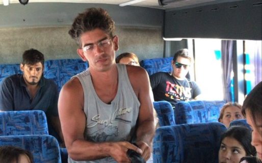 Lo descubrieron mientras filmaba las partes íntimas de una nena