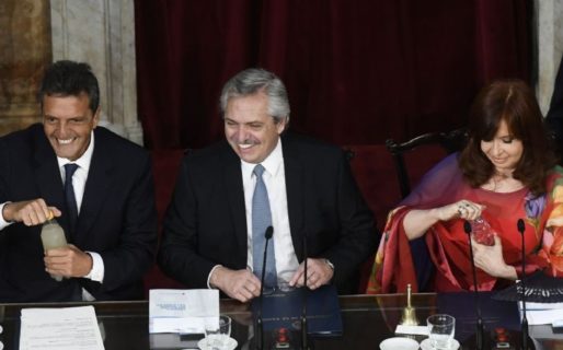 Volvió la liturgia peronista al Congreso, con intendentes, sindicatos y Tinelli