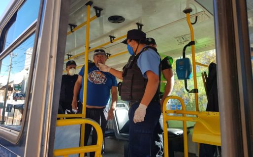 Colectivos cambian recorridos en zona norte por los controles