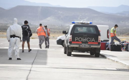 Llegó a Comodoro el segundo vuelo con turistas repatriados