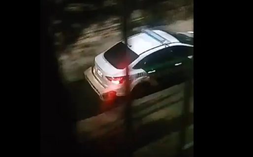 Desde un patrullero de la Gendarmería difunden el audio de una película que incita a matar