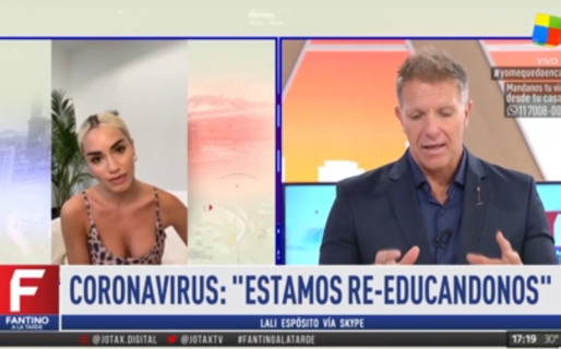 Lali Espósito: «Es aterrador pensar en un mundo sin arte»