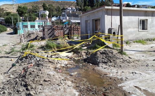 Vecinos de Laprida denuncian la falta de obras de limpieza en el barrio