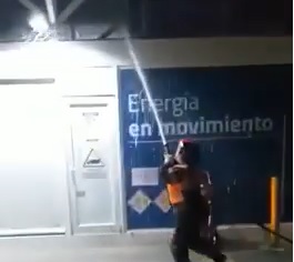 Desinfectan estaciones de servicio de Petrominera SE