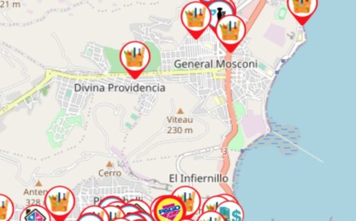 Lanzan mapa georeferencial de comercios y servicios habilitados