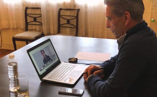 Arcioni participó de una videoconferencia con Massa y referentes del Frente Renovador