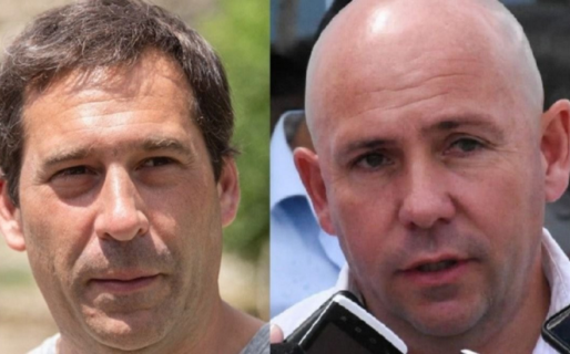 Gustavo Sastre y Juan Pablo Luque en videoconferencia con Alberto Fernández