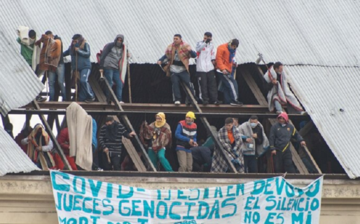 Con la excusa del coronavirus, un grupo de violentos pide ser liberado