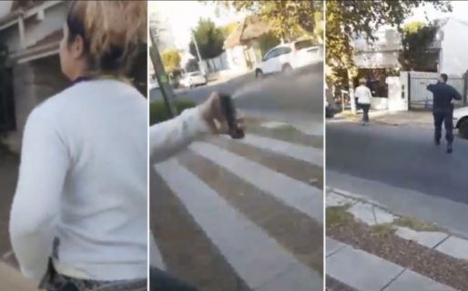 Se negó a cumplir la cuarentena y agredió con gas pimienta a policías