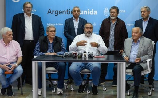 Alberto Fernández y la CGT evaluaron el procedimiento para volver al trabajo