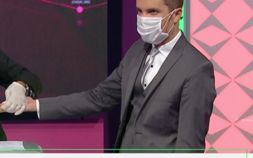 Criticaron a Del Moro por hacerse un test de coronavirus en vivo