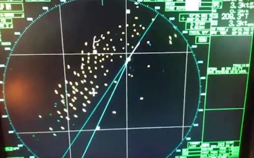 El impactante video que muestra la incursión ilegal de casi 100 buques extranjeros en aguas argentinas